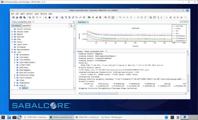 STAR-CCM+ and Remote Graphics